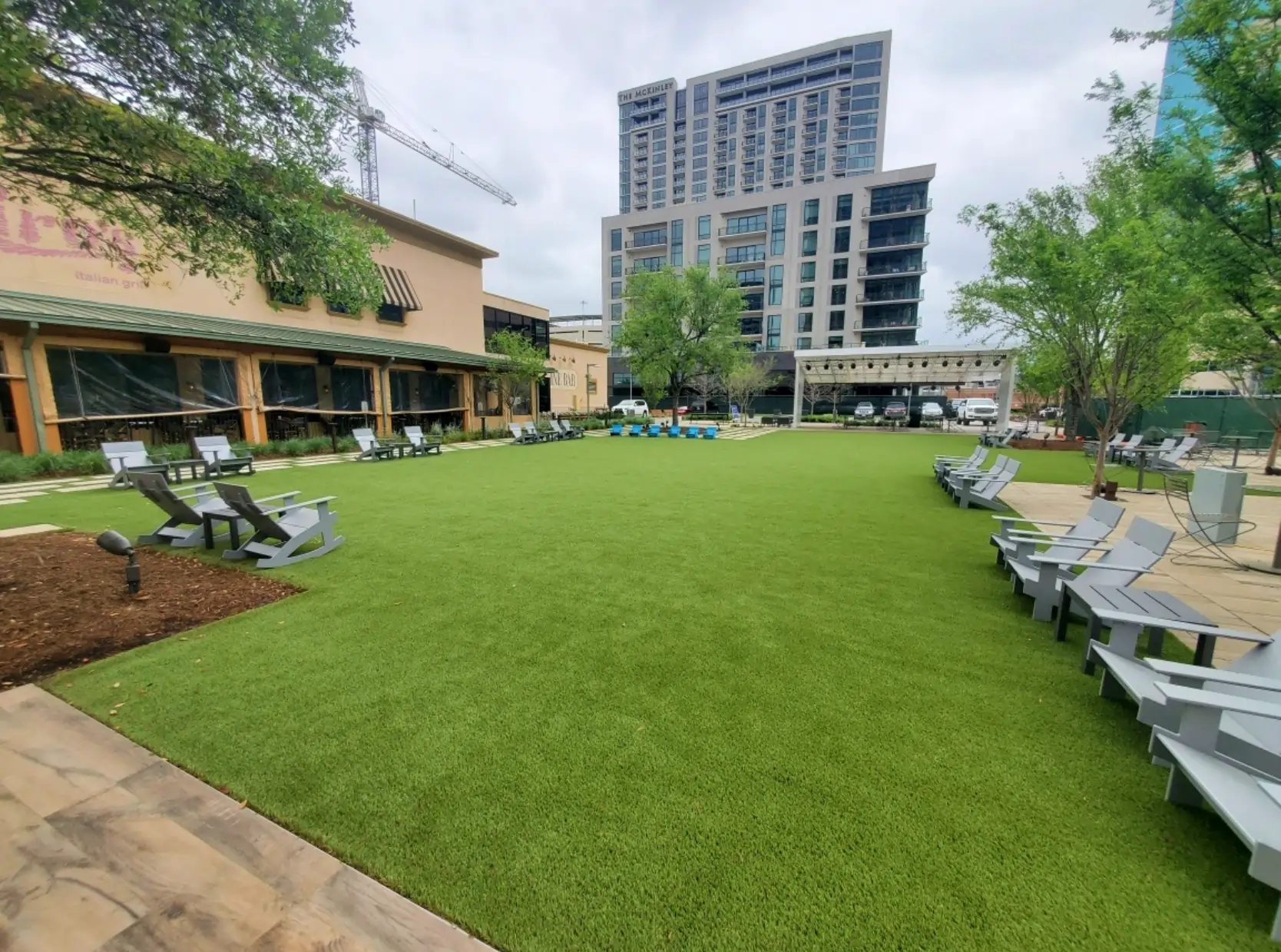 artificial grass commercial outdoor landscape