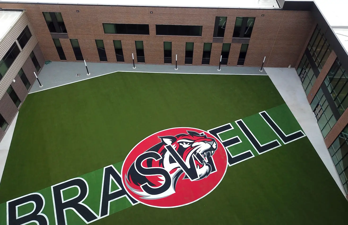 Braswell athletic turf artificial grass lawn